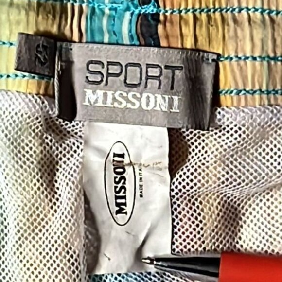 Missoni  men's Swimsuit size 52 , ( size 34-36,  Large ) - Picture 4 of 11